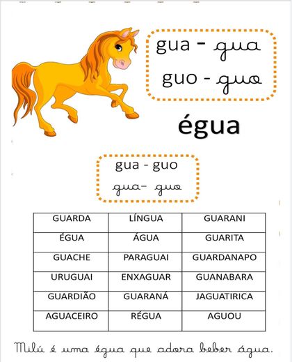 Exemplo de atividade do kit