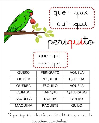 Exemplo de atividade do kit