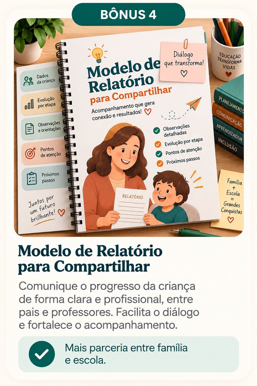 Bônus 4 — Modelo de Relatório para Compartilhar